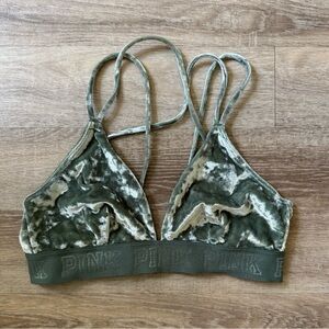 Victoria’s Secret PINK velvet bralette